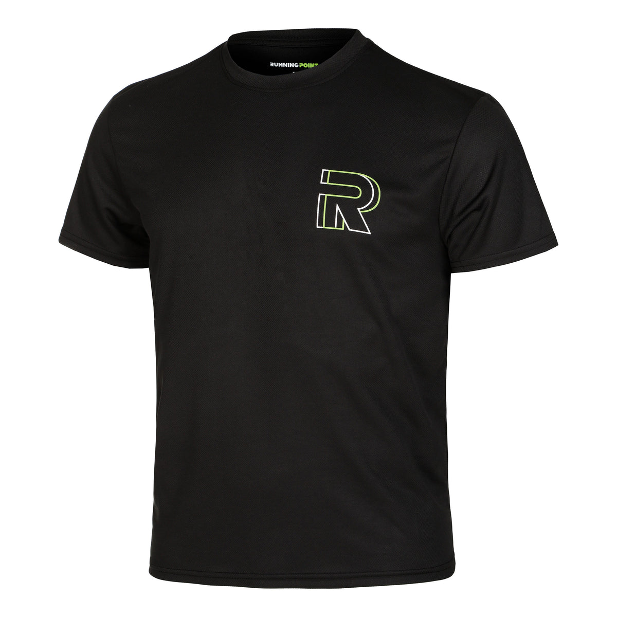 Running Point Basic Running Shirt Men-Black