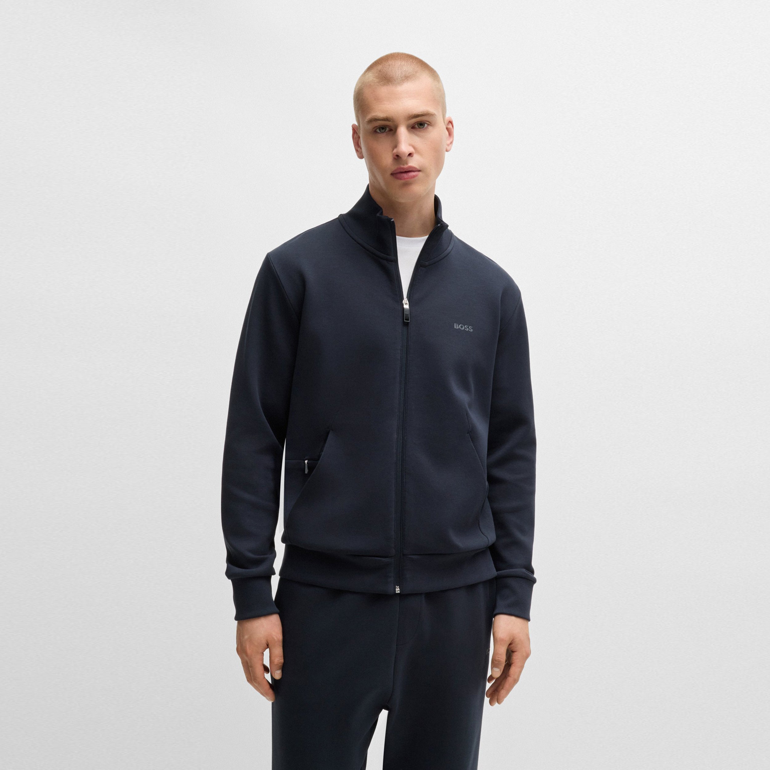 Skaz Zip Hoodie Men-Dark Blue | Tennis-Point
