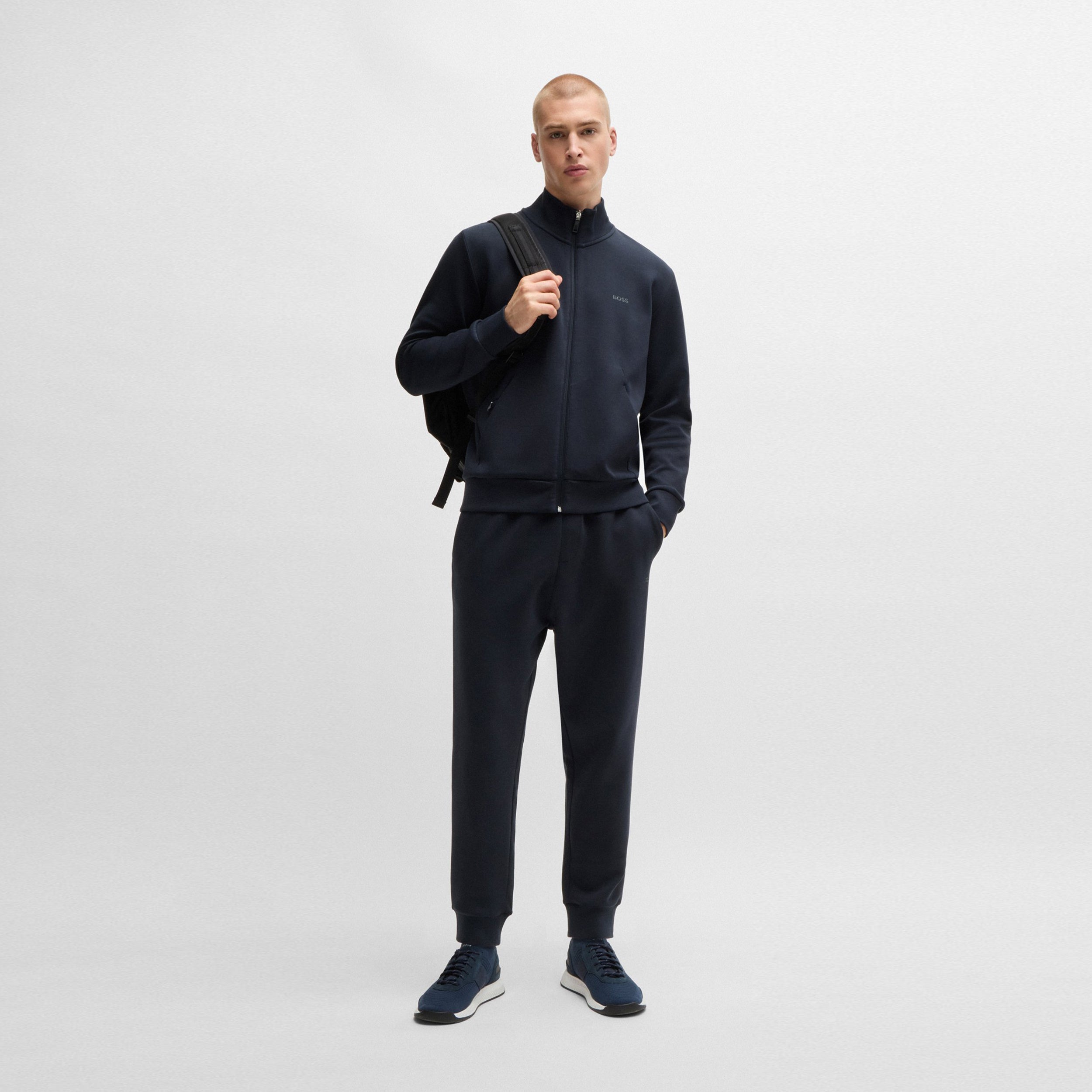 Skaz Zip Hoodie Men-Dark Blue | Tennis-Point