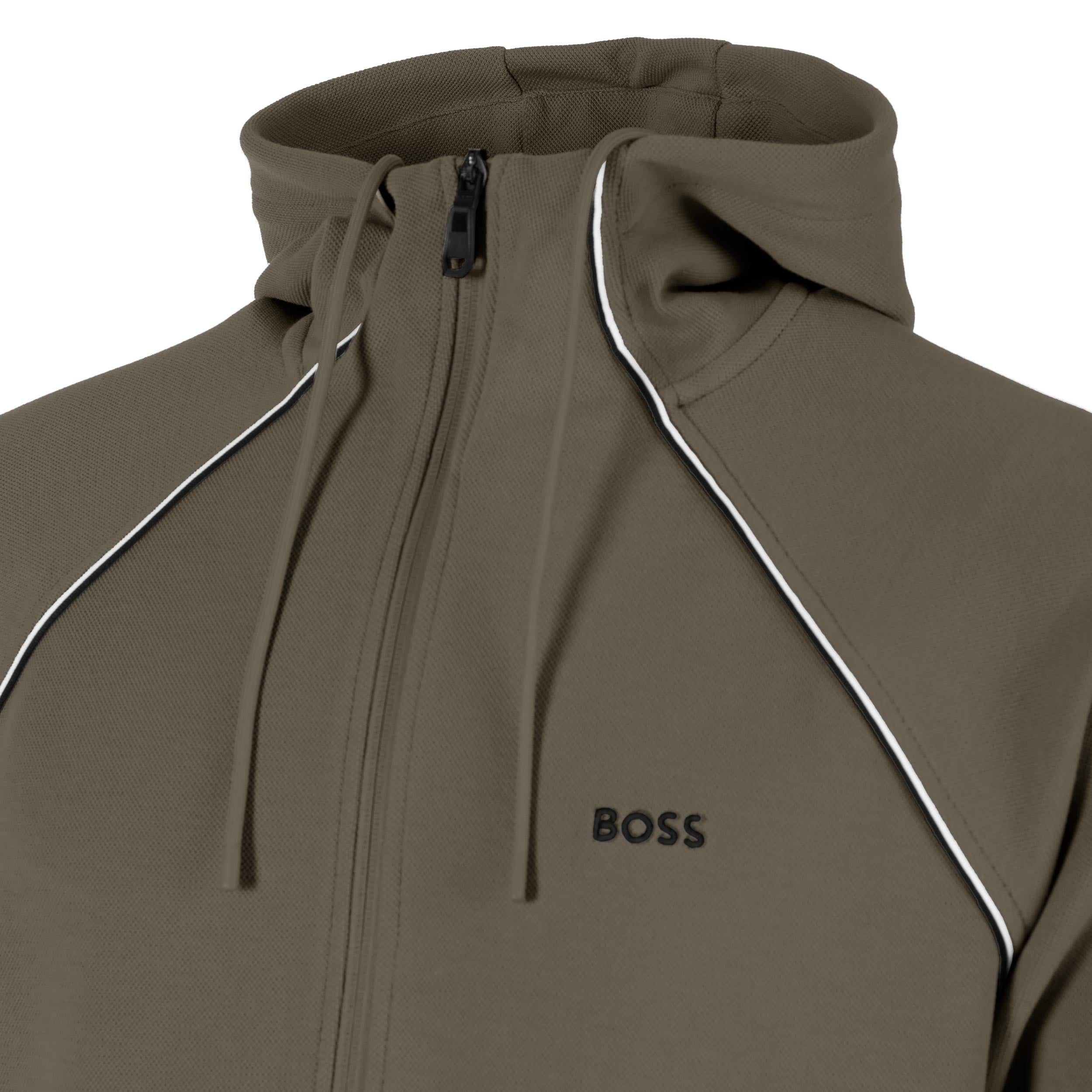 Saggy Zip Hoodie Men - khaki | Tennis-Point
