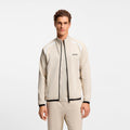 Spin Zip Hoodie Men-beige
