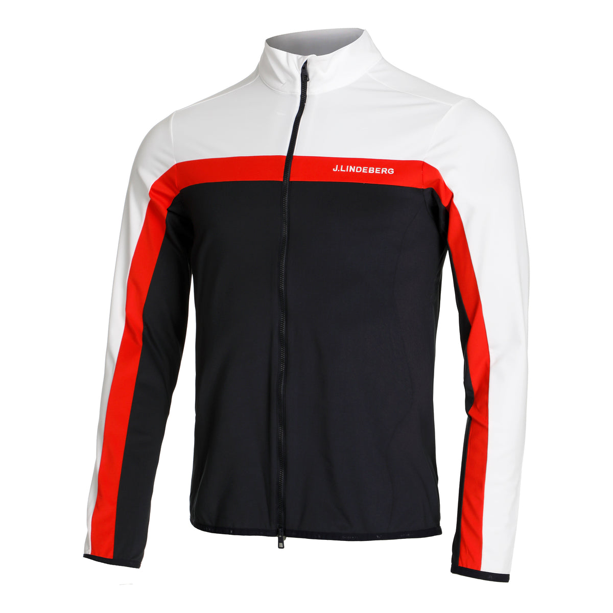 JLindeberg Jarvis Mid Layer Long sleeve Men - blue, white