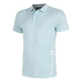 Leroy Polo Men-Light Blue,White
