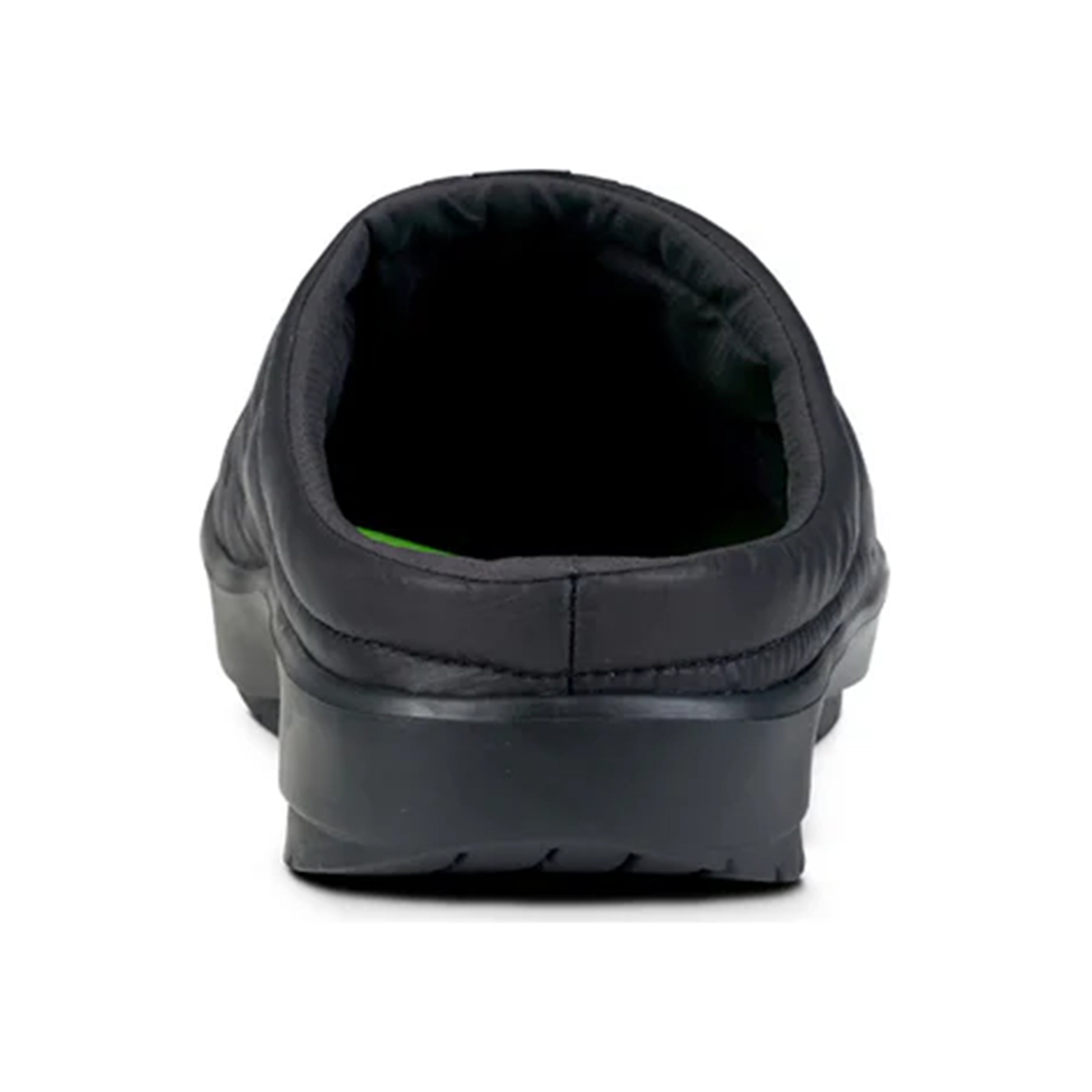 Oocoozie Thermo Mule Recovery shoe Unisex - black, neon green
