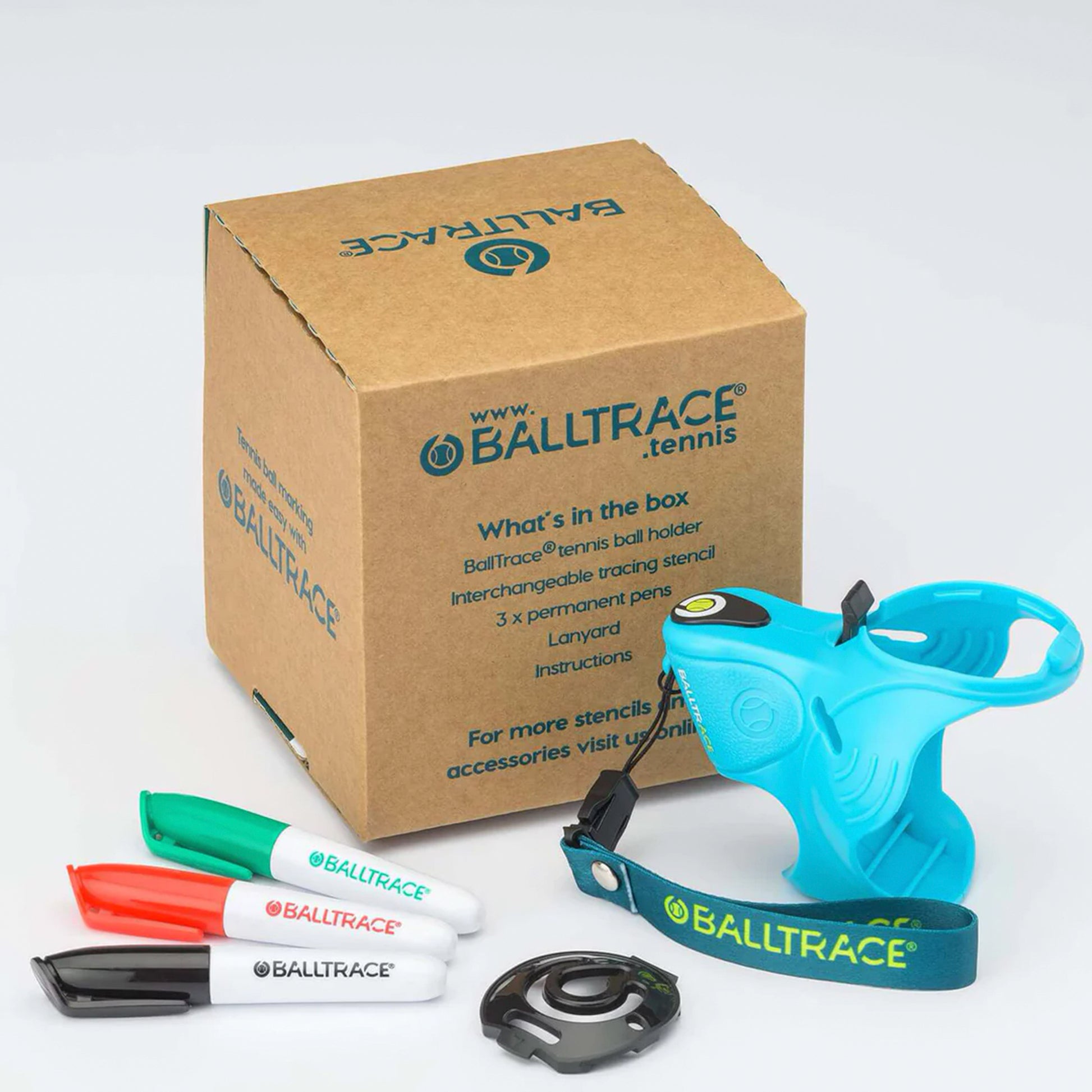 BallTrace Coach Pack Ball Marker-Blue