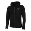 Zip Hoodie Unisex - black,