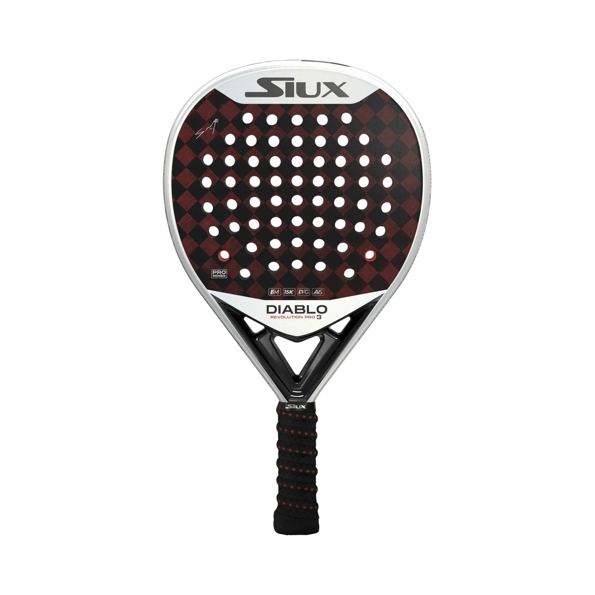 Siux Diablo Revolution Sanyo Pro III Padel racket