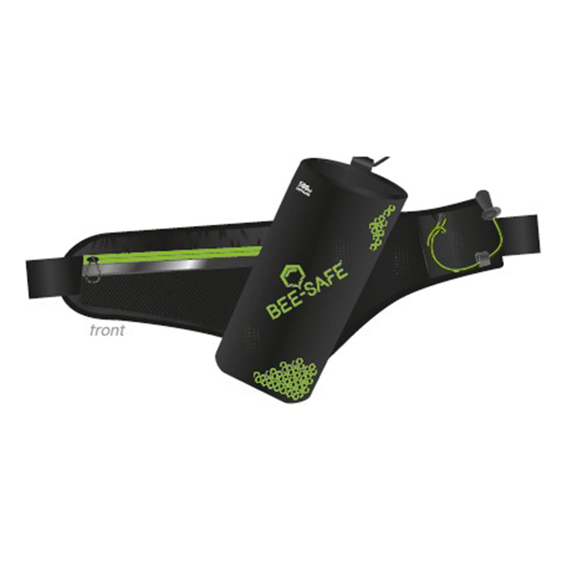 Bee-Safe (excl. 500ml) Belt-Black,Lime