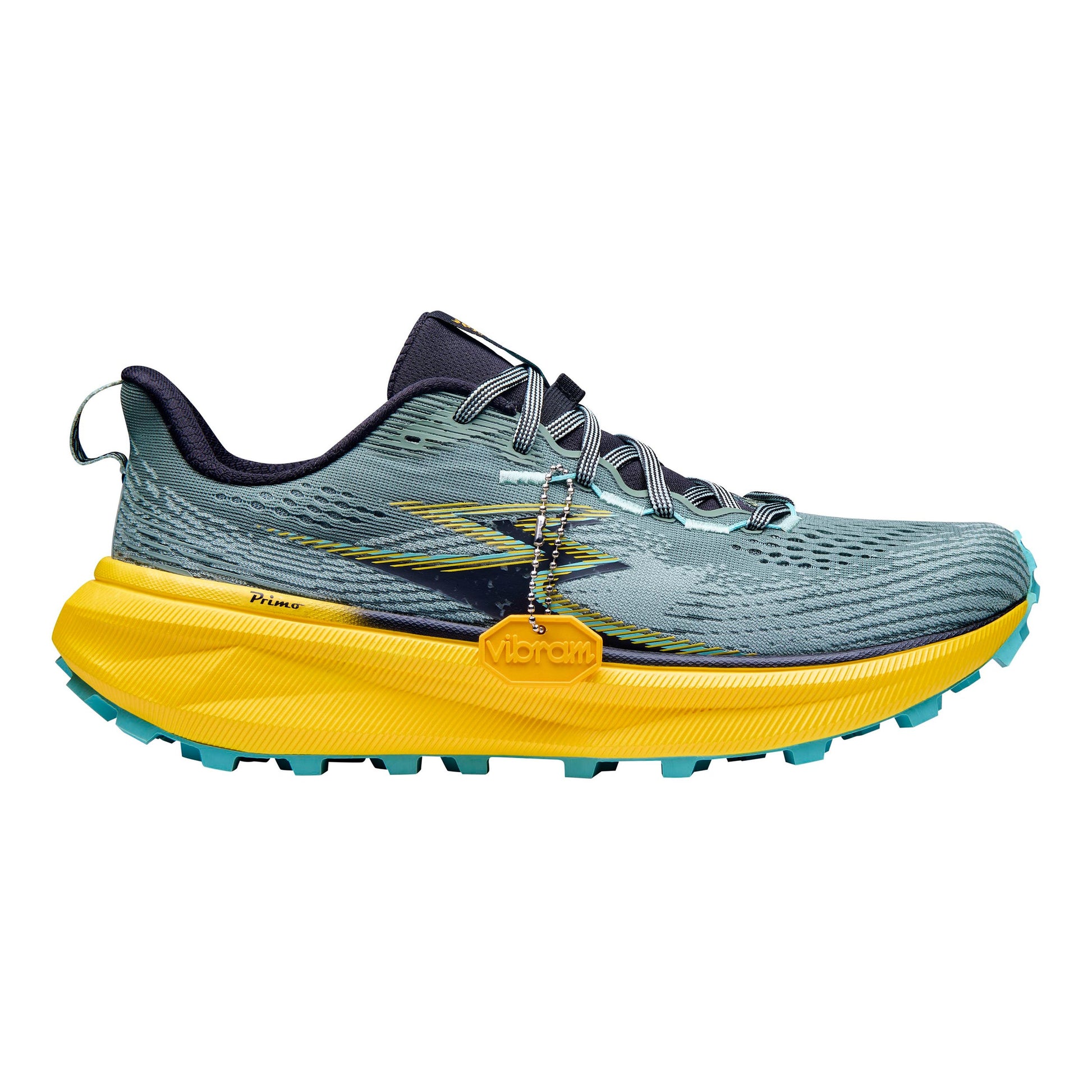 361° Lynx Trail running shoe Men - olive, yellow