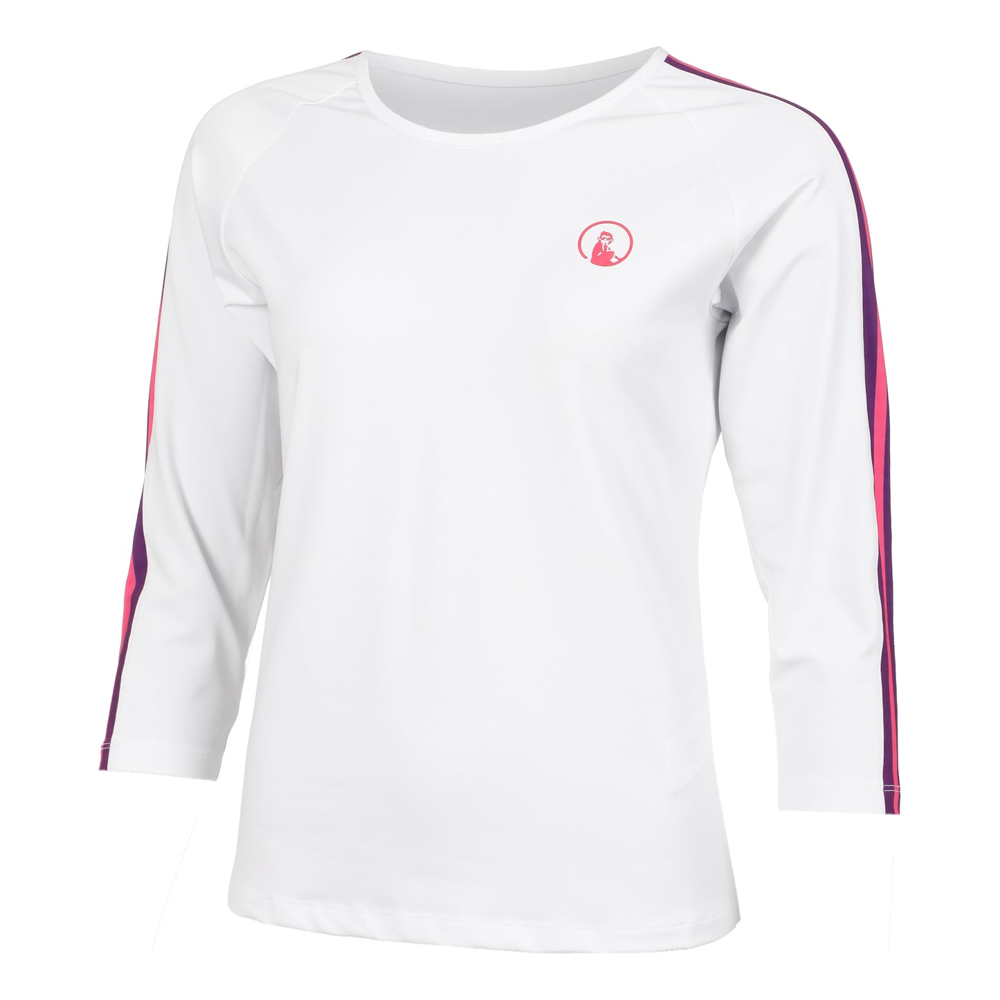 Quiet Please Mixed Long sleeve Women - white, multicoloured