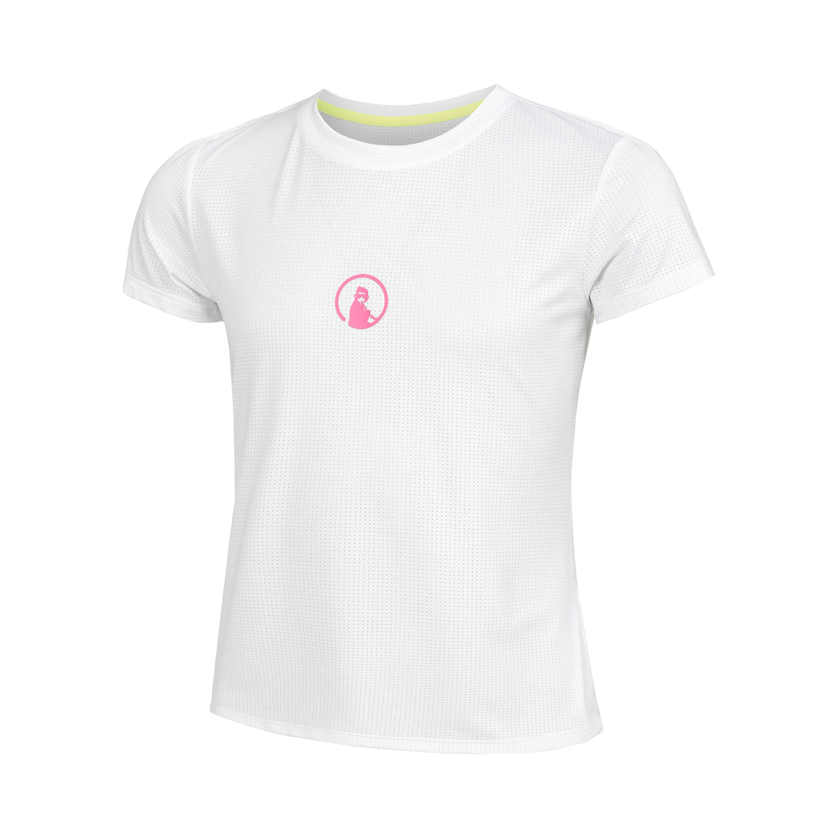 Quiet Please Retriever T-Shirt Girls - white, pink