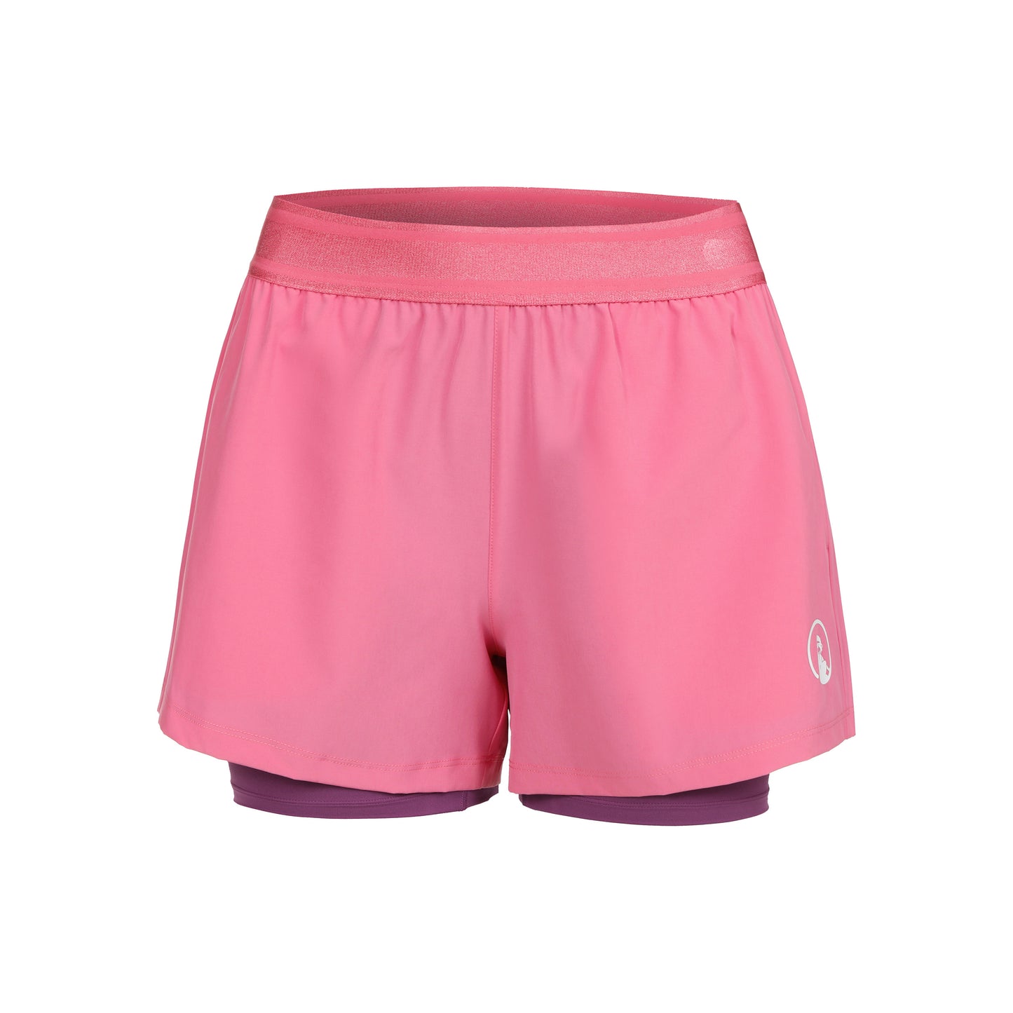 Quiet Please Point 2in1 Shorts Women - pink, berry