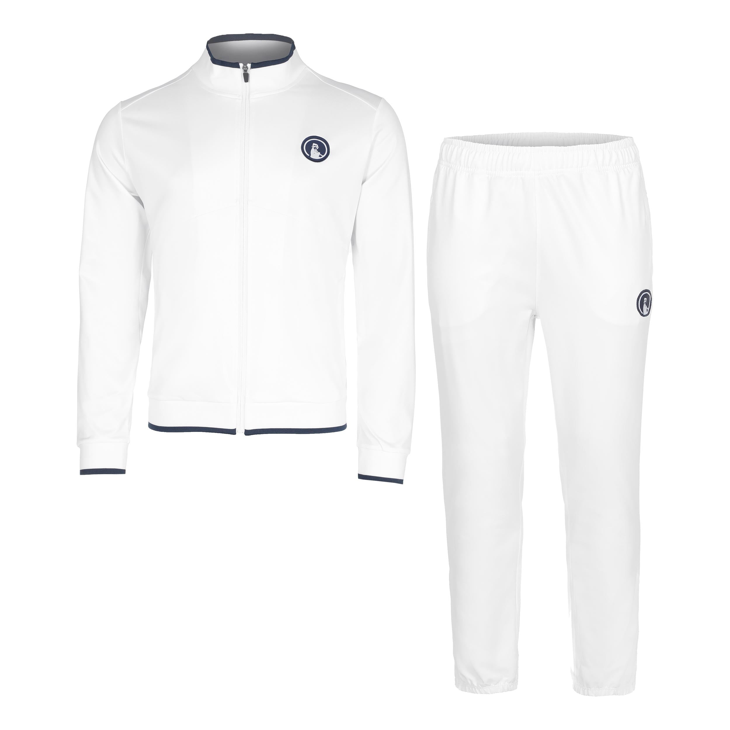 Quiet Please Heavy Tracksuit Men - white,