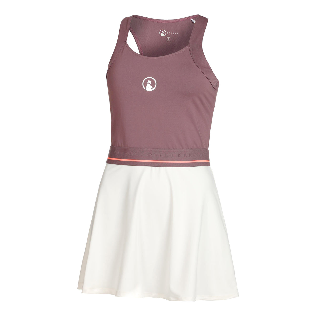 Quiet Please Volley Dress Women - violet, white