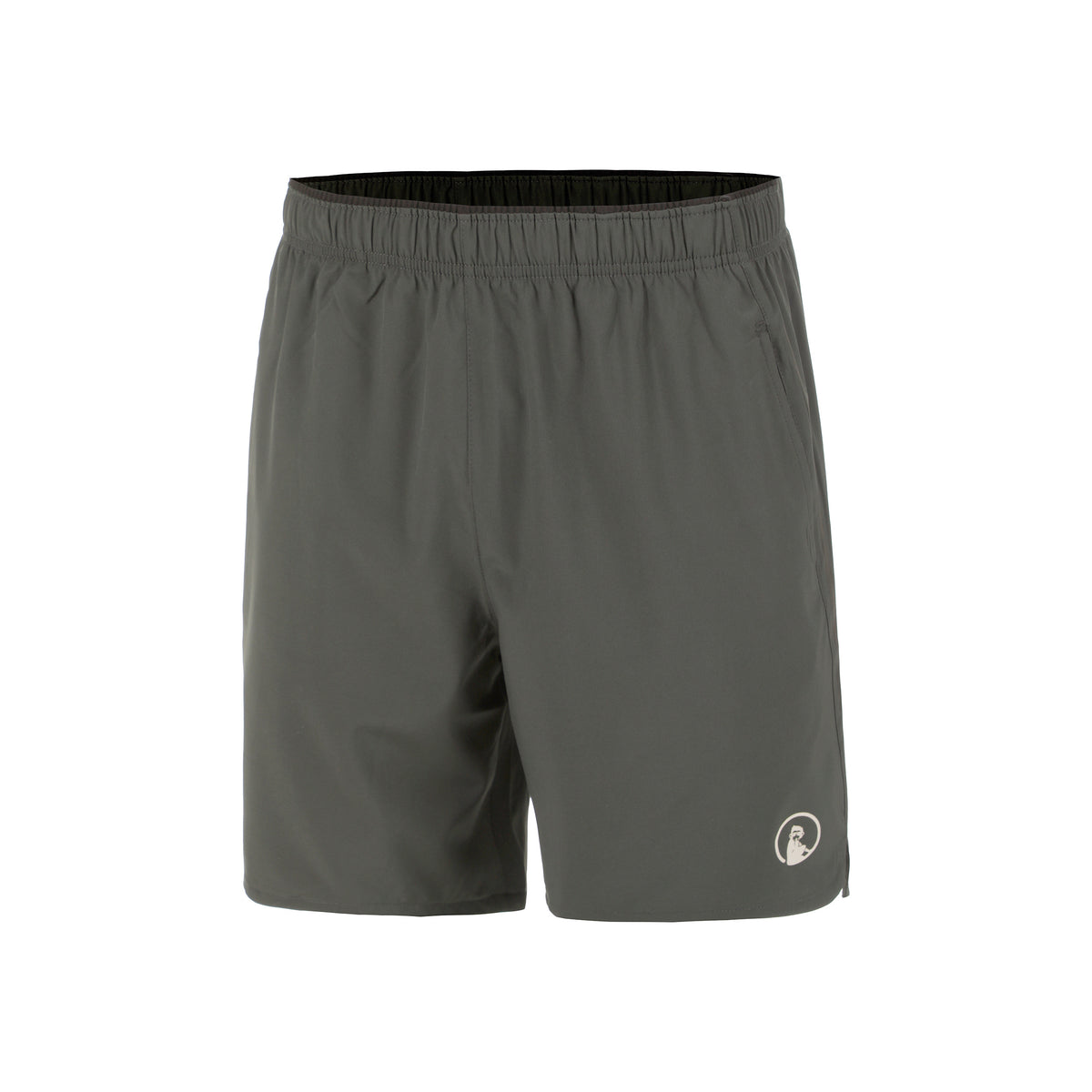 Quiet Please Sparkle Drop Shorts Men-Anthracite