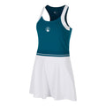 Create Volley Dress Women-Petrol,White