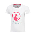 Create Baseline Logo T-Shirt Girls-White,Pink