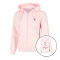 Endlessly Flower Zip Hoodie Women-Pink,Multicoloured