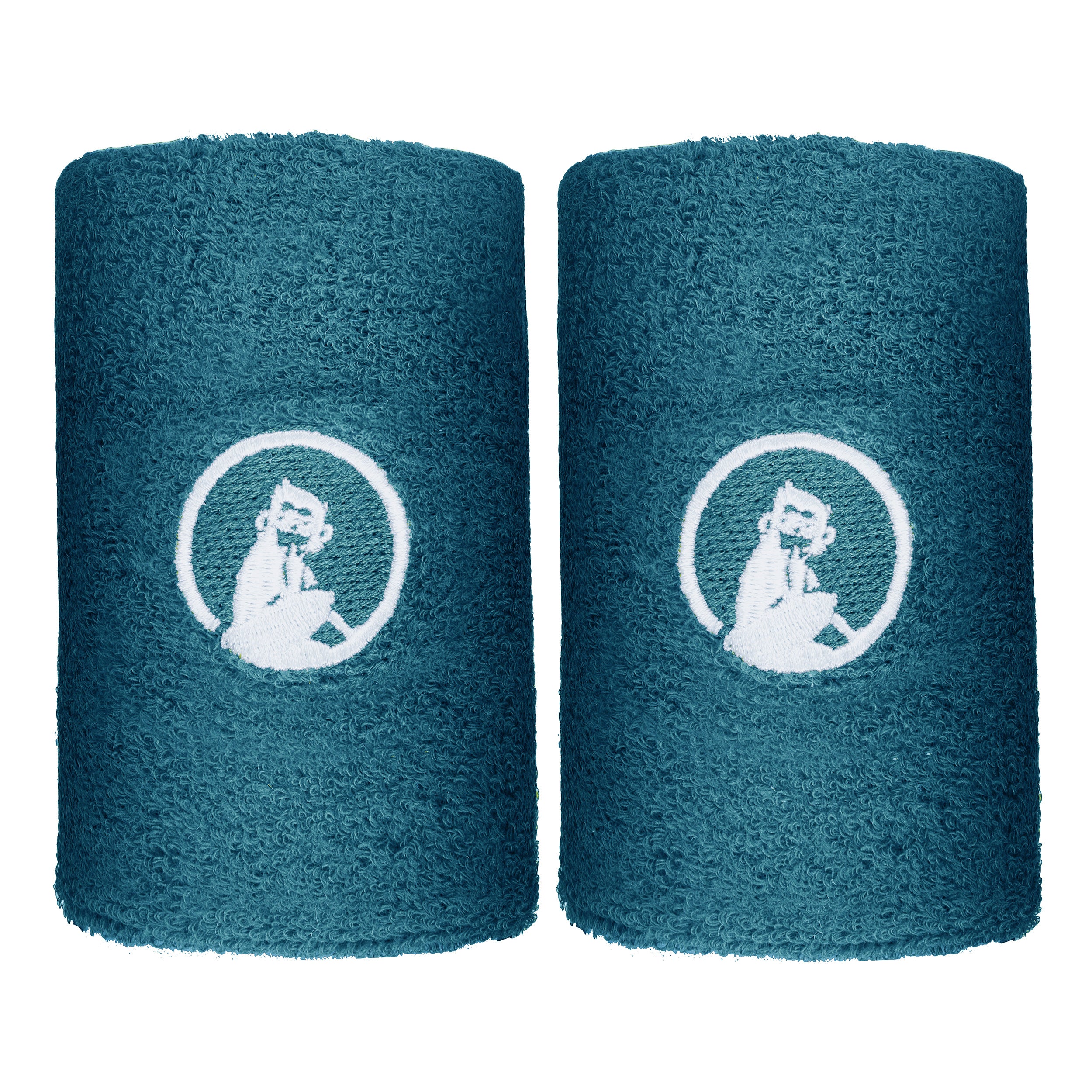Quiet Please Wristband 2 Pack long - petrol