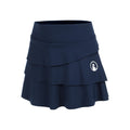 Flounce Skirt Girls-dark blue
