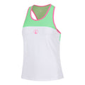 Joy Racerback Tank Top Women - green, pink