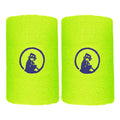 Wristband 2 Pack long - neon green, dark blue