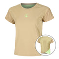 Wild Cross T-Shirt Women-Beige,Neon Green