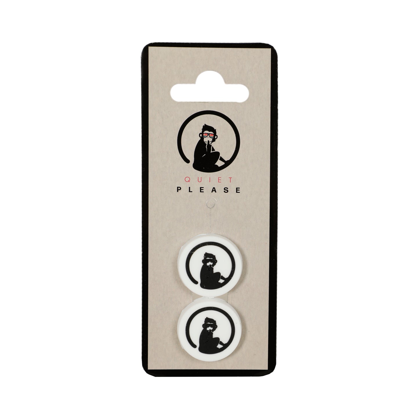 Quiet Please Dampener 2 Pack-White