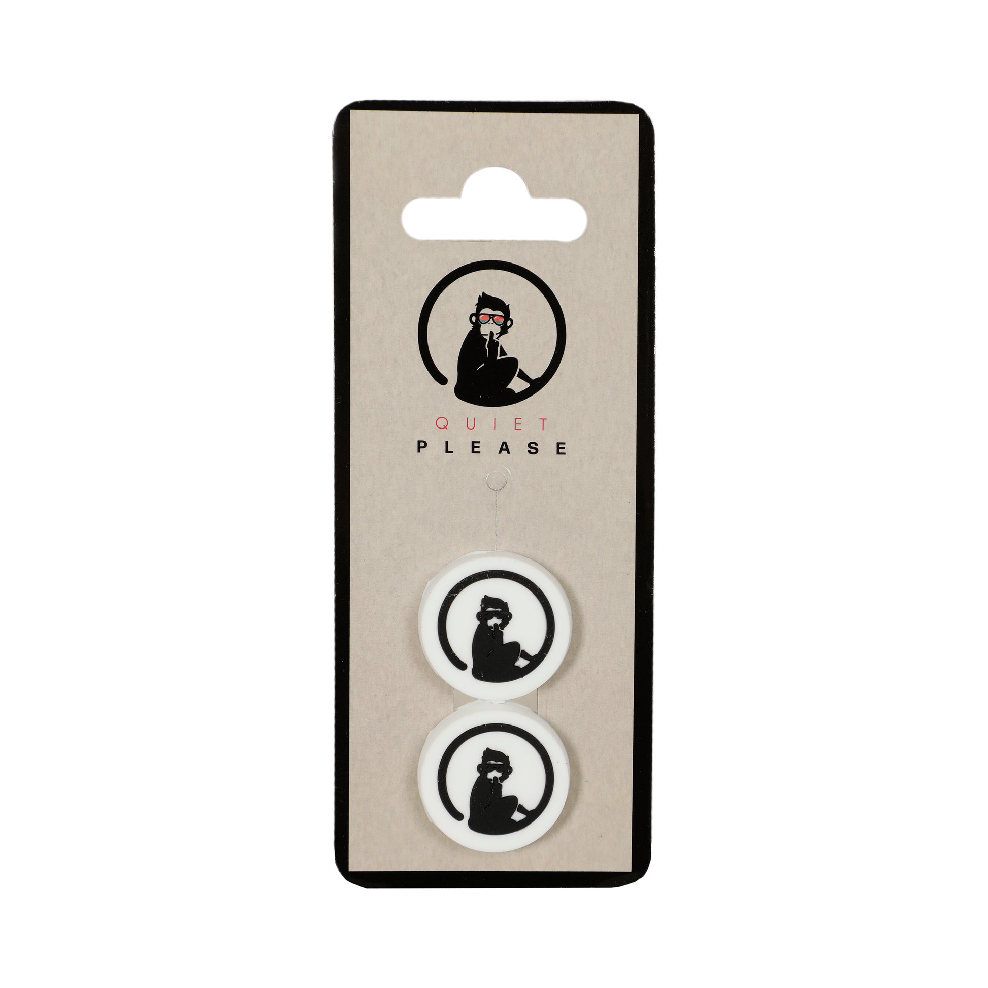 Quiet Please Dampener 2 Pack-White
