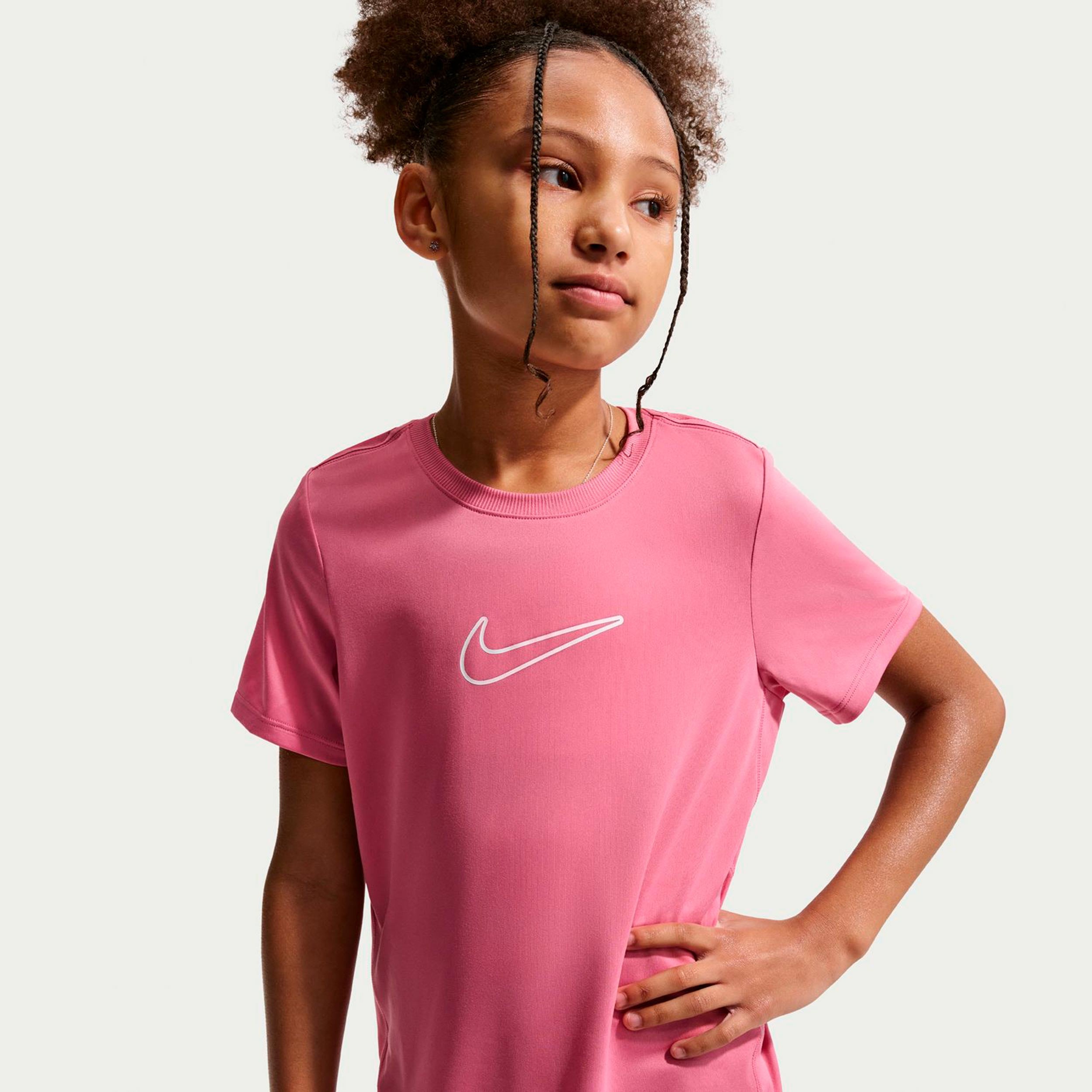 Nike Dri-FIT One T-Shirt Kids - pink, berry