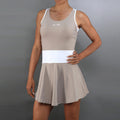 Orbit Dress Women-beige, white