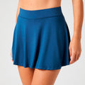 Ace Jersey Skirt Women - dark blue, white