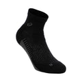 Performance Run Quarter Running Socks - black, white