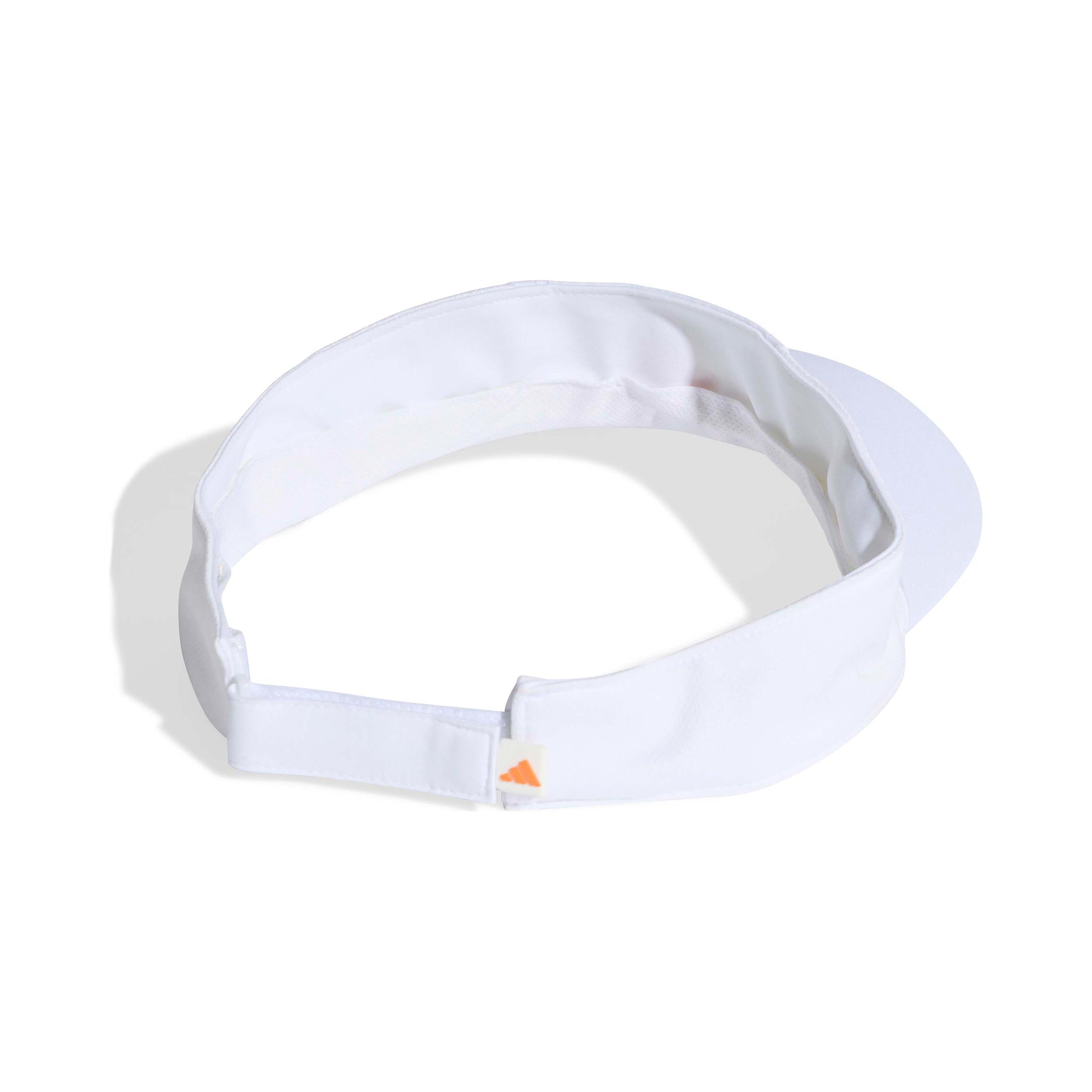 Climacool Visor Unisex - white, orange | Tennis-Point