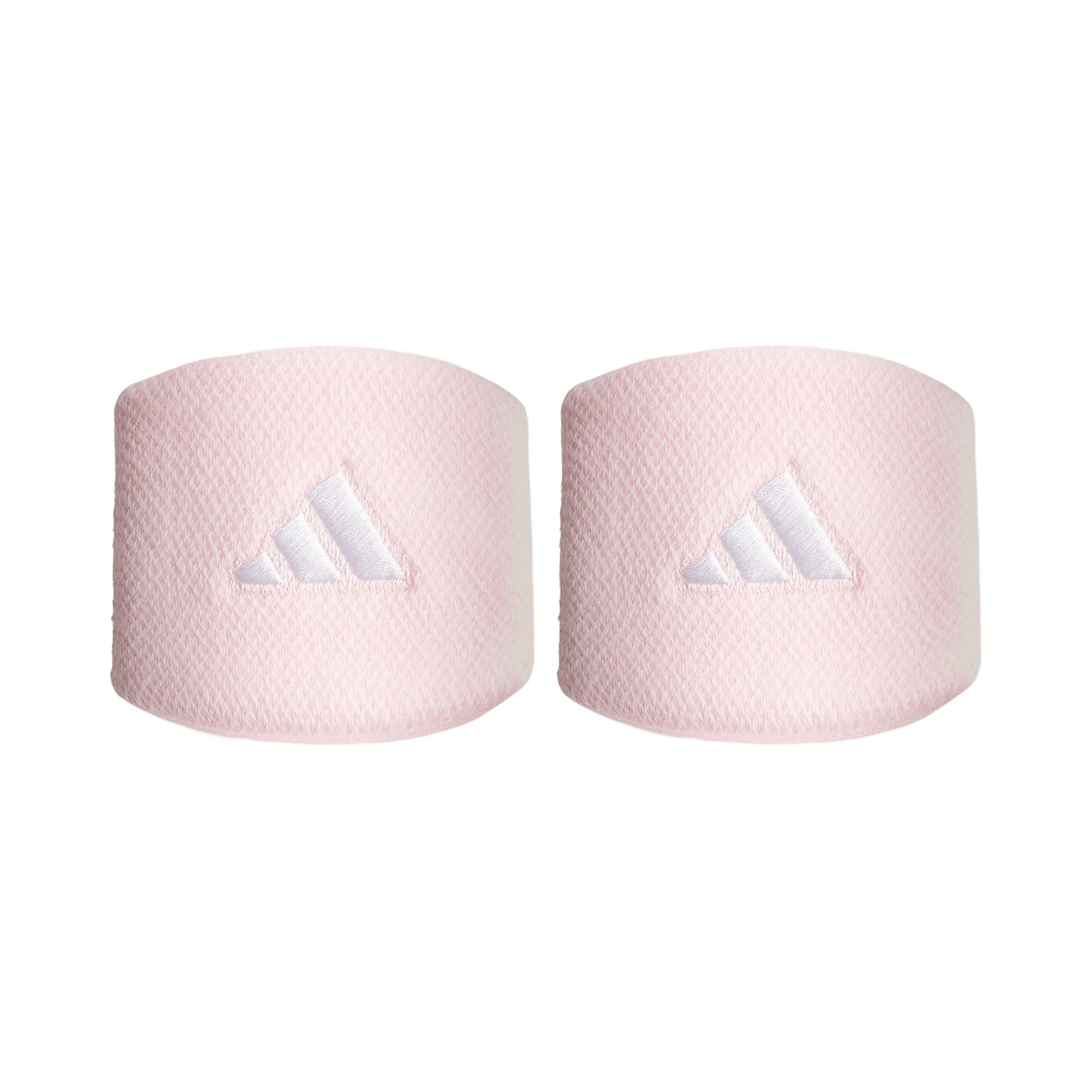 adidas Tennis Wristband Unisex - pastel pink, white