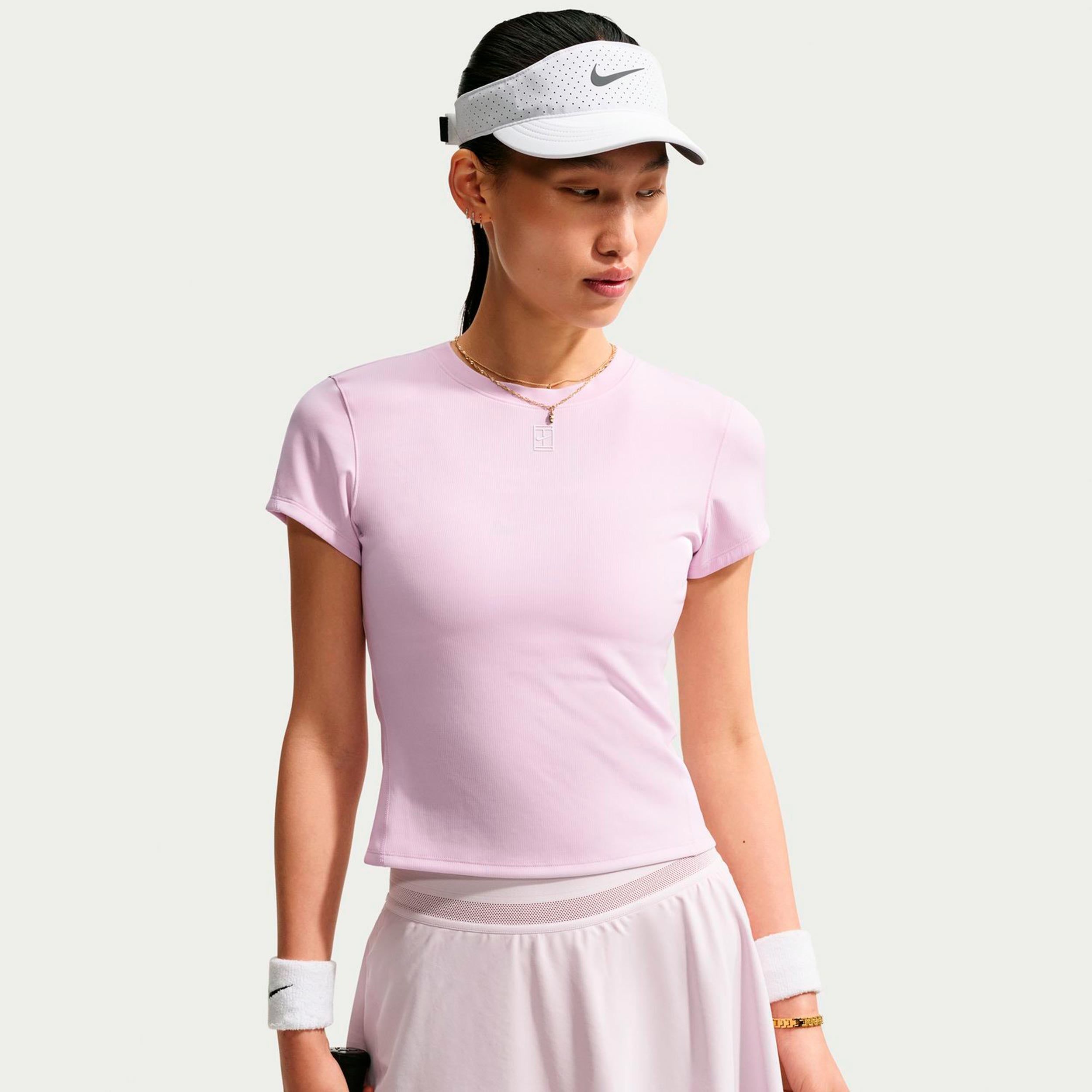 Nike Court Dri-FIT Advantage T-Shirt Women - pastel pink