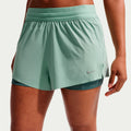 Swift Running shorts Women - light green, silver