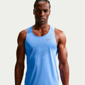 Stride Running shirt Men - blue, silver