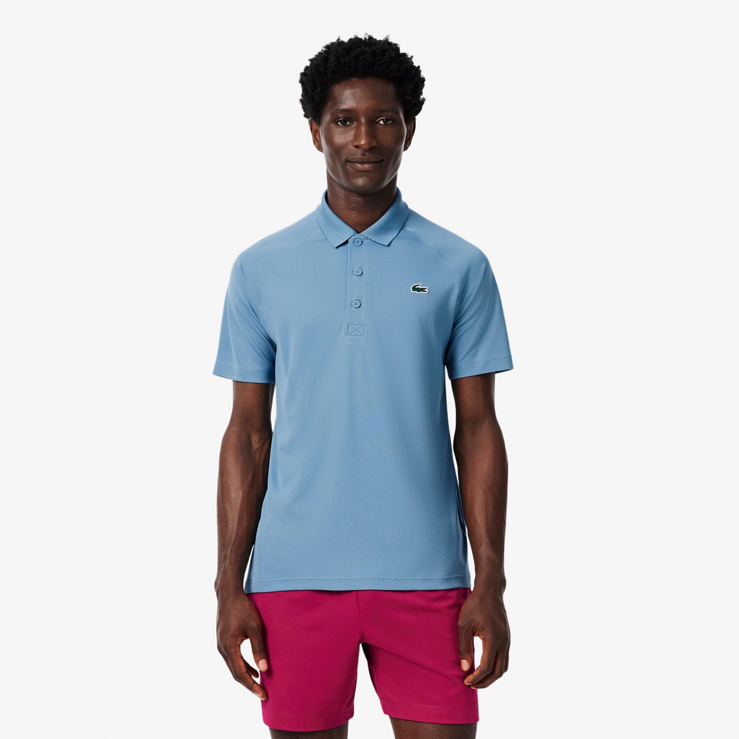 Lacoste Polo Men - blue grey