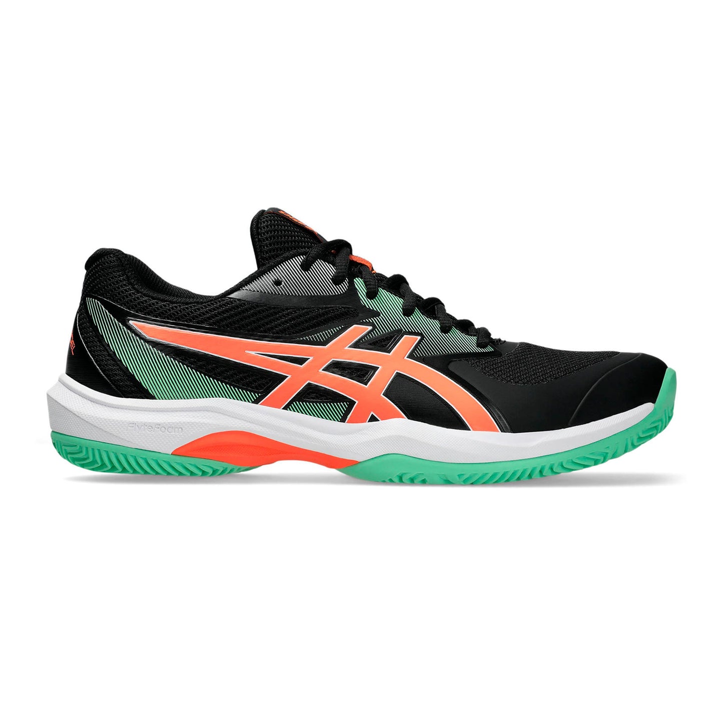 ASICS Game FF Padel shoe Men - black, coral