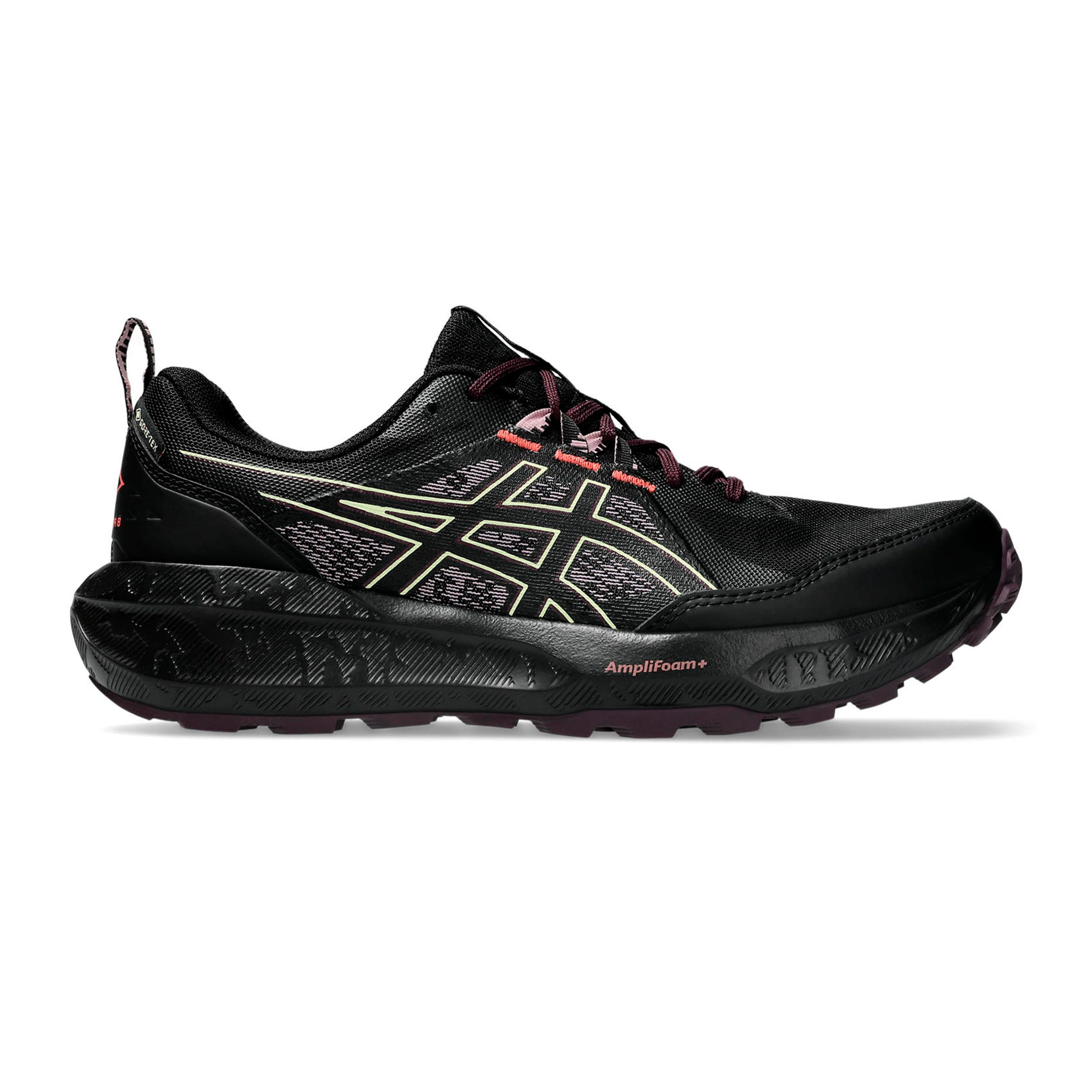 ASICS GEL-SONOMA 8 GTX Trail running shoe Women - black, berry