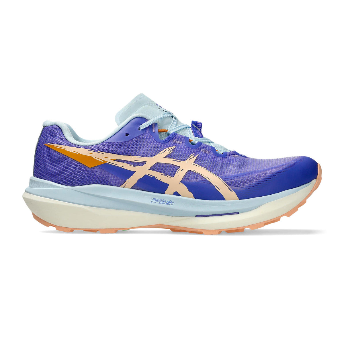 ASICS Fujispeed 4 Trail running shoe Unisex - blue, orange