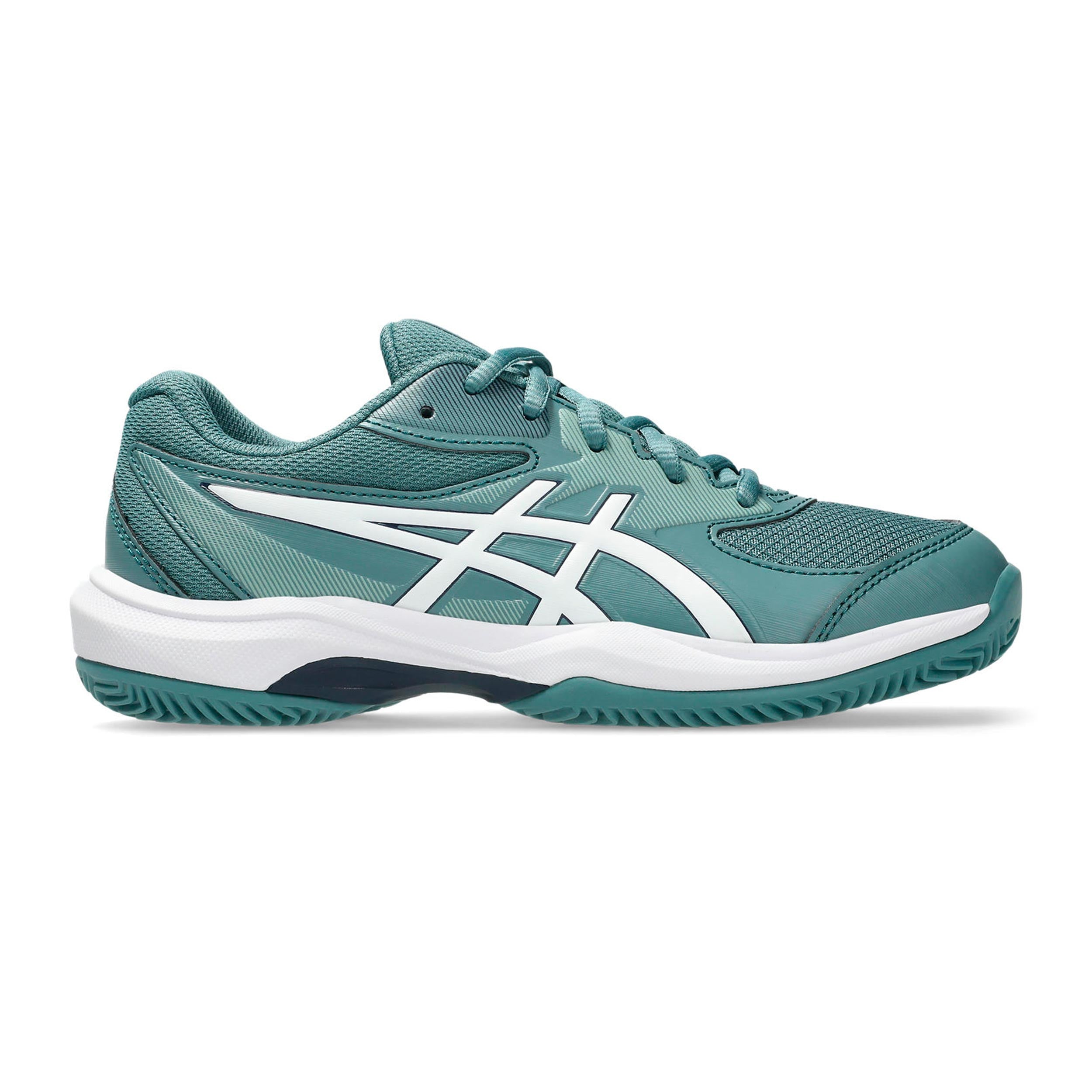 ASICS Gel-Game Gs/OC Clay court shoe Kids - petrol, white