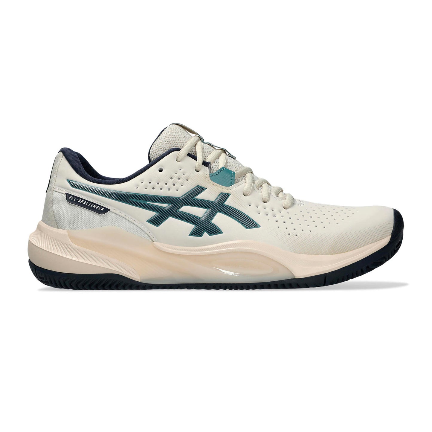 ASICS Gel-Challenger 15 Clay court shoe Men - beige, dark blue
