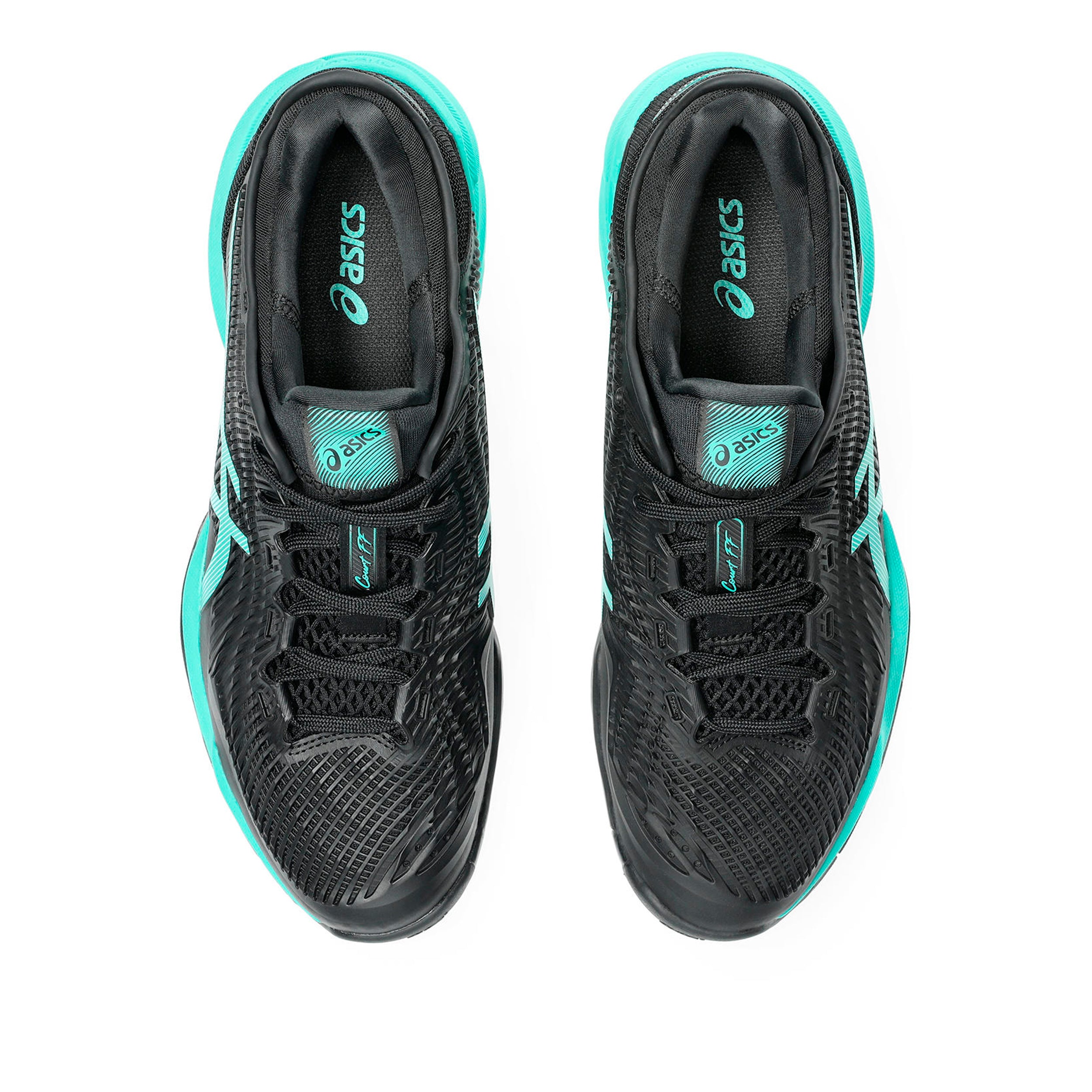 Court FF 3 All court shoe Men - black, turquoise | Tennis-Point