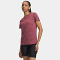 Tech Twist T-Shirt Women - red, dark red