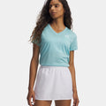 Tech Twist T-Shirt Women-blue, white
