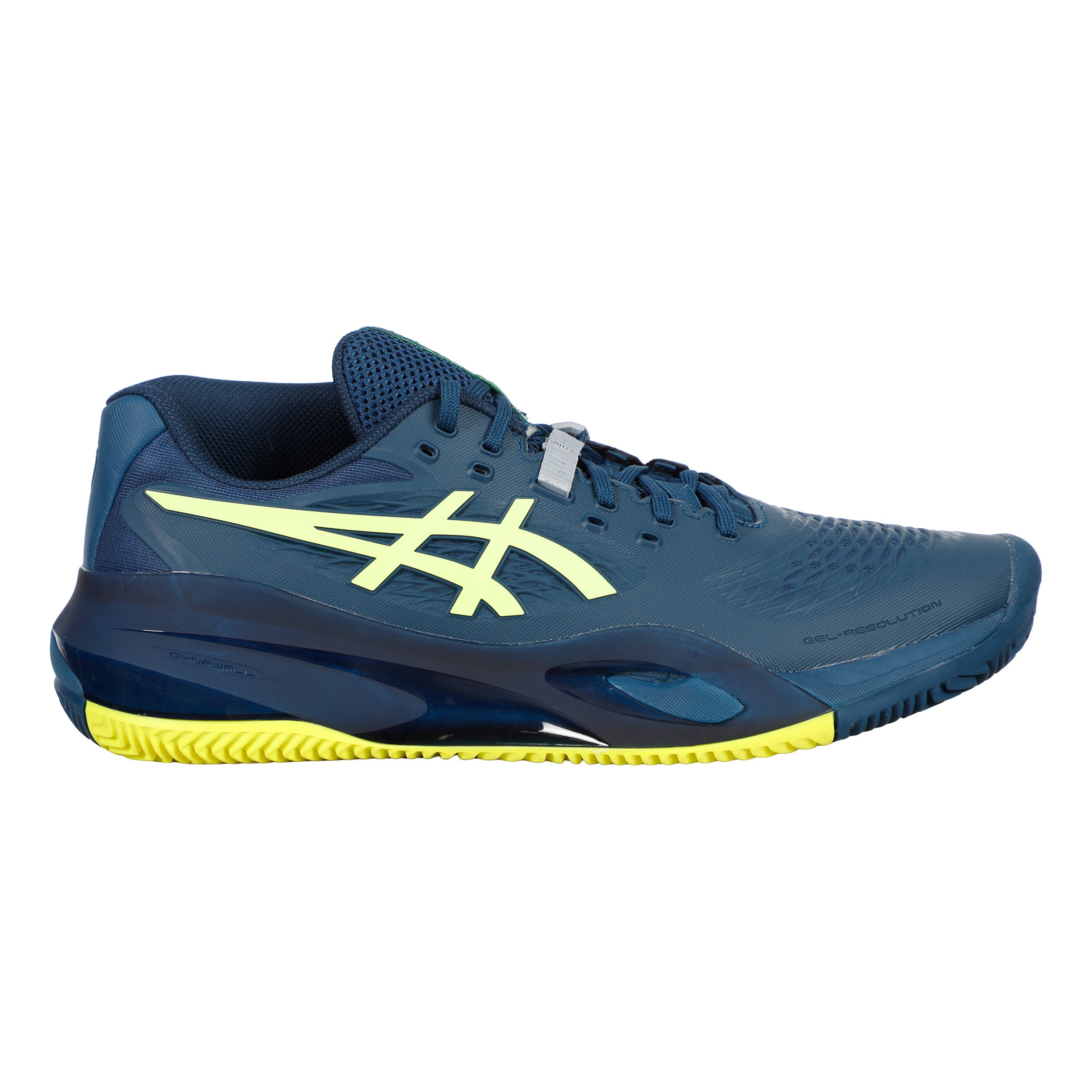 Gel-Resolution X Clay court shoe Men - dark blue, neon yellow