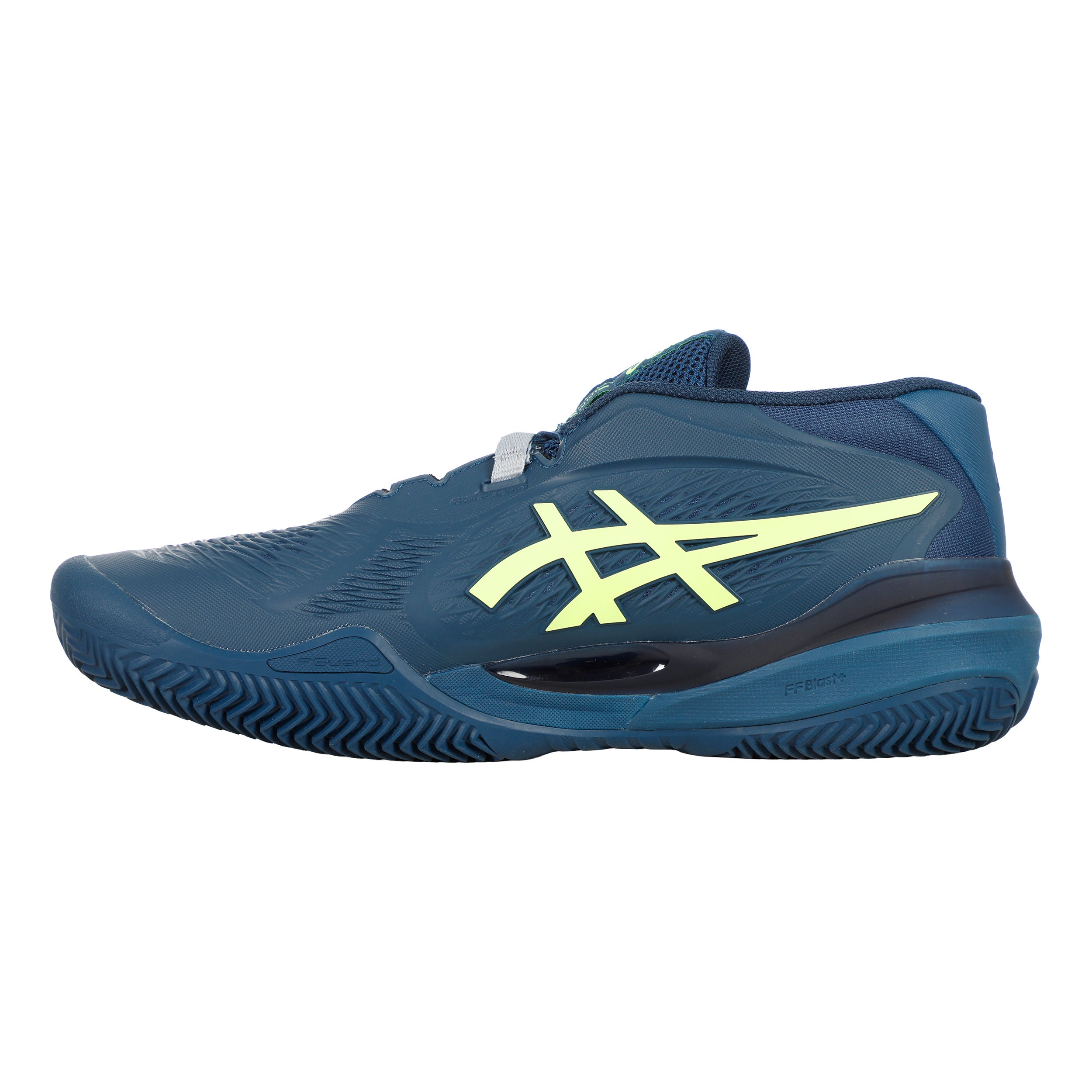 Gel-Resolution X Clay court shoe Men - dark blue, neon yellow