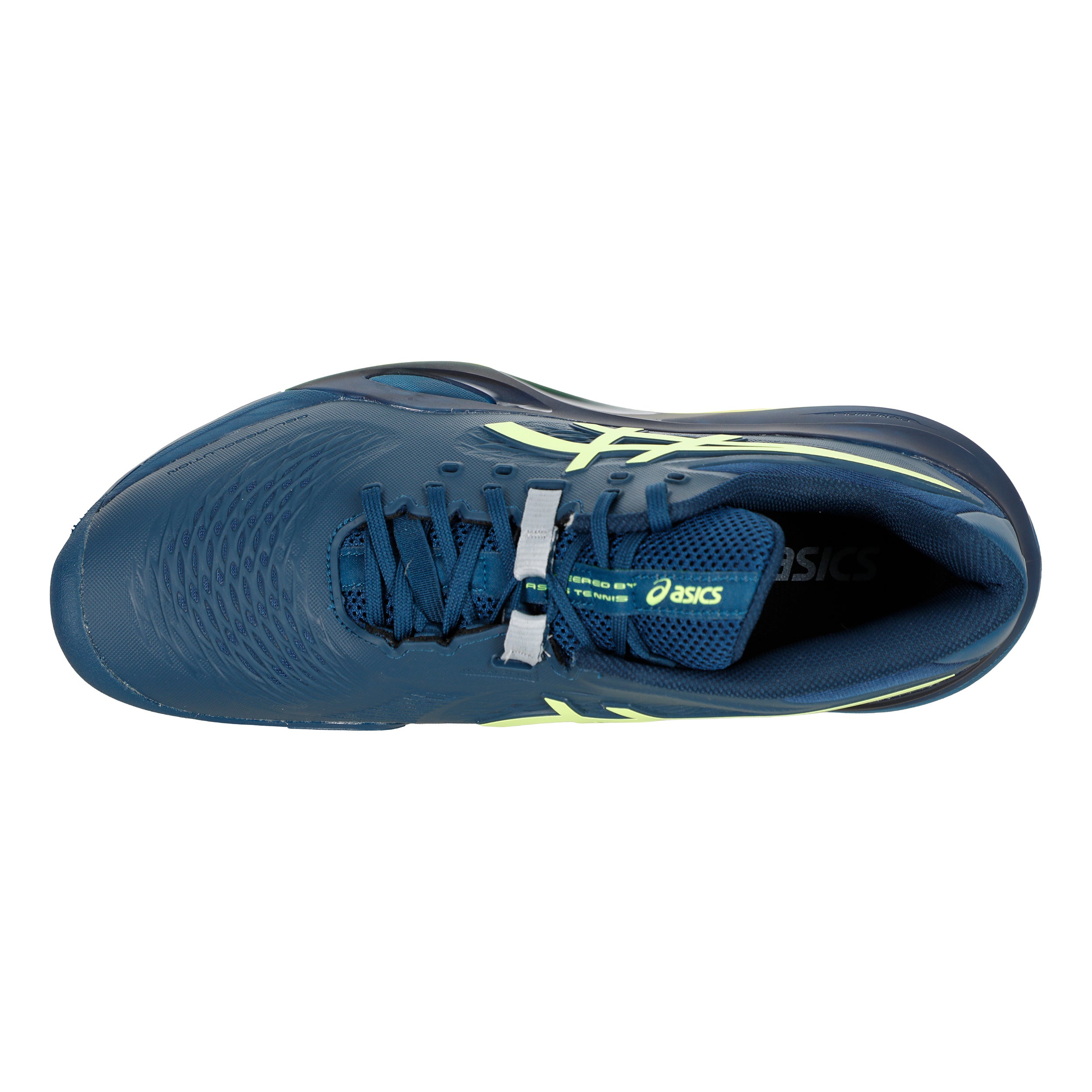 Gel-Resolution X Clay court shoe Men - dark blue, neon yellow